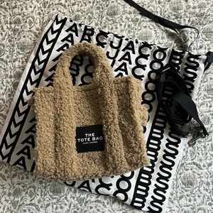 Marc Jacobs Beige Sherpa 'The Tote Bag'